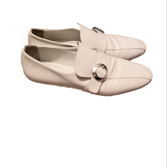 Daniella Shevel Size 38.5 Patent Leather Blush Shoes - Picture 3 of 10